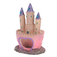 Natural Living Environment Fish Hideout House Fish Tank Ornament Underwater Castle Aquatic Ornament Non Toxic Material Aquarium Decoration Freshwater