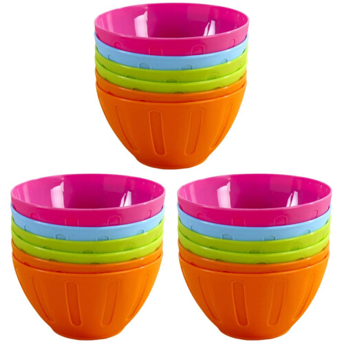 18Pièces Bols Multiusage Bols Enfants Camps Bbq 1