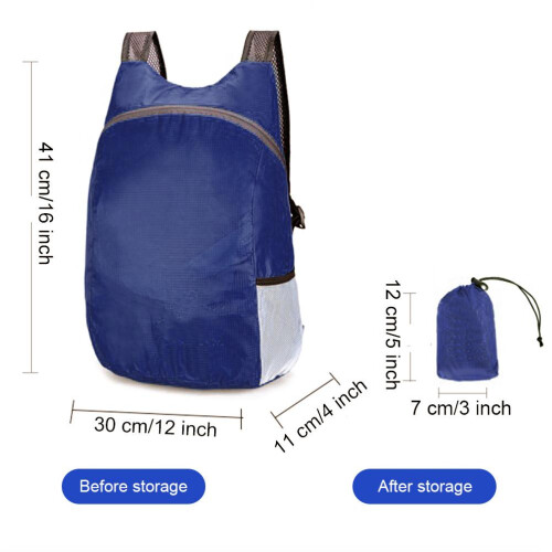 Nature's Calling: Hiking Backpack Durable Construction Lightweight Foldable Breathable Shoulder Straps, Comfortable Fit And Versatile Design For 1