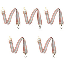 5Pcs Pink Handbag Strap Replacement DIY Wide Bag Chain Accessory