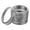6Pcs Durable Silver Flower Mason Jar Insert Lids Stainless Steel Grid 1