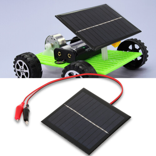 Stylish Size Polycrystalline Solar Panel, Diy Science Projects, High Efficiency For Outdoor Activities, Compact Design With Sturdy Casing, 2