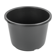 45L Pond Sump Round Bucket for Garden Water Feature Tub Pebble Pool Wildlife Reservoir Refuge Small Fish Plastic Decoration Heavy Duty Habitat