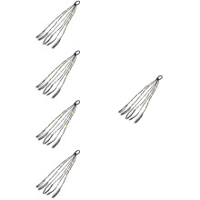5Pcs Synthetic Braided Hair Piece Ponytail Extension for Girls Women