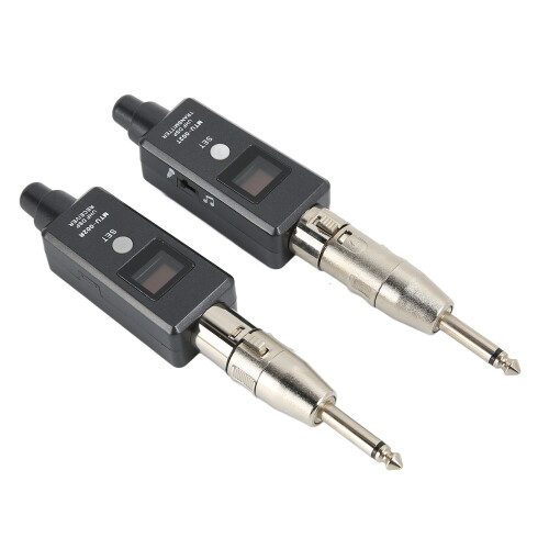 Dynamic Microphone Wireless Adapter, Broad Frequency Response for High Resolution Sound, Uncompressed Wireless Signal Transmission, Stable Wireless 1