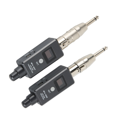 Dynamic Microphone Wireless Adapter, Broad Frequency Response for High Resolution Sound, Uncompressed Wireless Signal Transmission, Stable Wireless 2