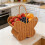 Panier de rangement papillon tressé décoratif 1 pièce 4