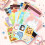 Pixel Art Sticker Book DIY Animals Theme Drawing Papers and 6
