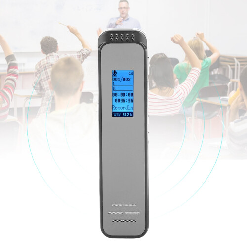 HD Voice Recorder for Language Learning, Variable Speed Playback Recorder with A-B Repeat, Intelligent Noise Reduction, Multi-functional Mini Voice 2