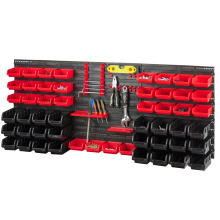 KCT 72 Pcs Wall Mount Hand Tool Organiser Board Storage DIY Rack Shelves Garage Shed Workshop