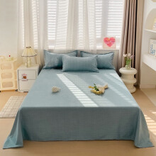 WZXPWT Solid Color Bed Sheet, Soft and Comfortable Washable Bed Cover, Polyester Bedding Sheet for Restful Sleep, Multicolor Mattress Protector