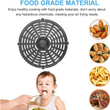 Offre spéciale ! Plateau de rechange antiadhésif pour friteuse à air chaud – Plaque croustillante idéale pour steaks, pizzas, frites et