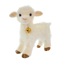 Mouton en peluche, agneau en peluche, peluche mouton mignonne et douce pour enfants, garçons et filles, jouets agneaux