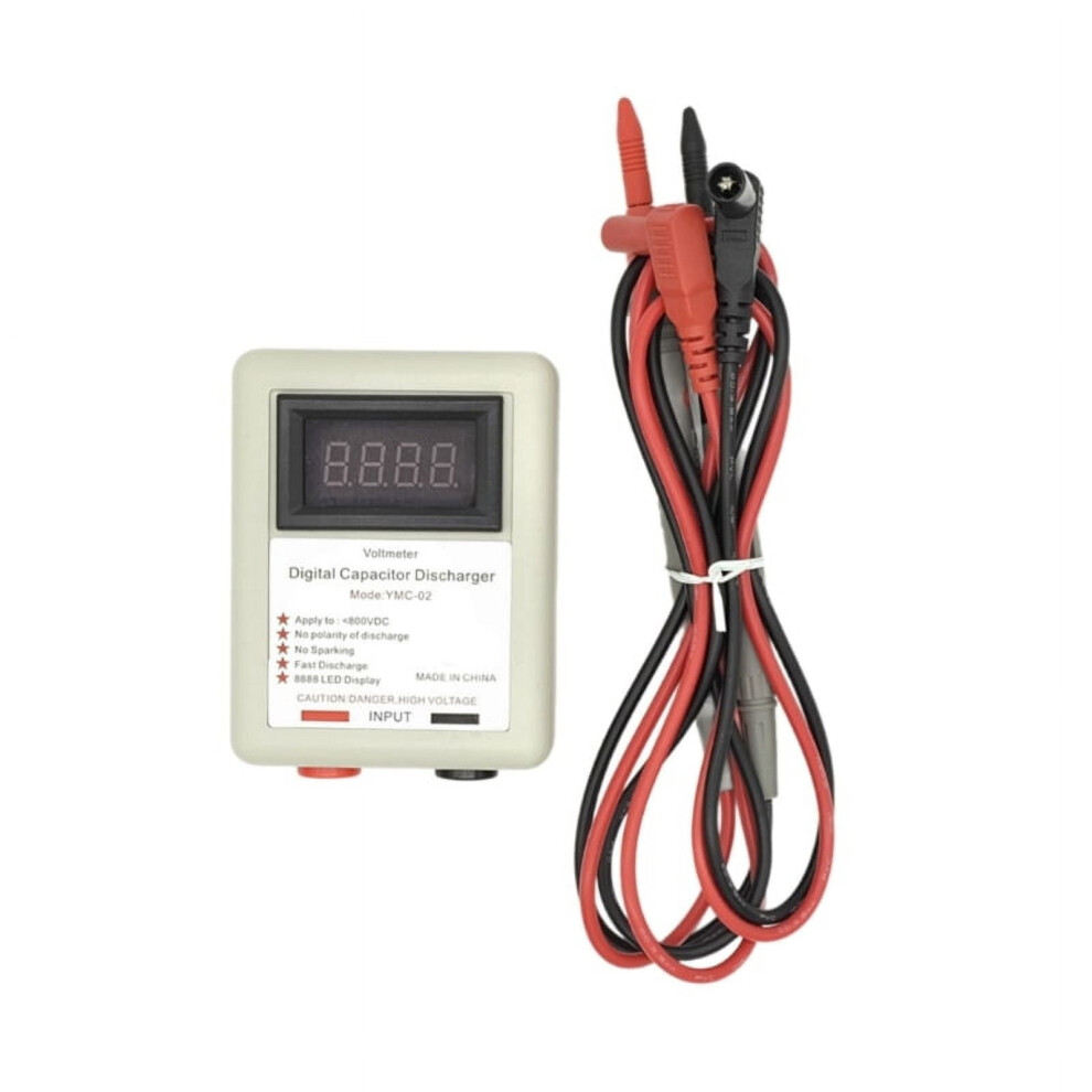 Digital Capacitor Discharger Dc800v Voltage Discharging Tool Quick Discharge 9425574672445