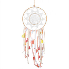 Clean And Safe To Touch Feathered Wall Hanging, Boho Dream Catcher Decor With Native Indian Style, Perfect Wall Ornament For Cars, Weddings, Birthday