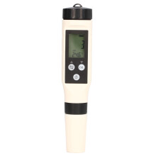 Digital Water Tester with5In1Capability High Accuracy PH Meter Saltwater Pool Analyser Featuring Auto Calibration and Portable Design