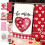 Valentine's Day Kitchen Towels Soft Durable Dish Tea Towels 7