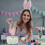 Easter Bunny Treat Bag - Drawstring Goodie Pouch for Candy, Eggs & Easter Egg Hunts 5