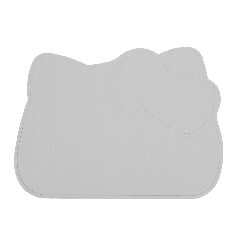 Cat Feeding Mat Non Toxic Flexible Silicone Bowl Pad Waterproof Floor Protector With Suction Cups Easy To Clean Anti Slip Pet Food Placemat For Dogs