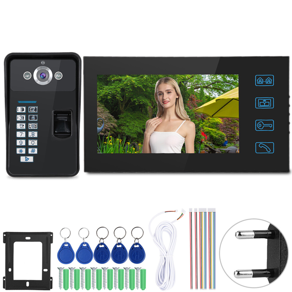 Handsfree Intercom With Ir Night Vision Door Camera And Multi Device Interconnection Capabilities For Smart Home Integration 9448483206587