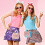 Τσάντες χειρός Little Ones Purses με χαριτωμένες τσάντες πριγκίπισσας και λαβή από 4