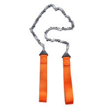 Wire Saw Ergonomic Handle, Pocket Chainsaw Lightweight Design Manual Hand Chain Saw With Bidirectional Teeth Rope Saw Camping Gear Survival Tools For
