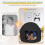 Calming Pop-up Blackout Tent with 2 Windows, Foldable, for 6