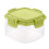 4Pcs Condiment Boxes Large Opening Stackable with Lid Dust-proof Translucent Spice Holding Sauce Squeeze Bottle Mini Seasoning Boxes for Kitchen 5