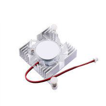 Per Orange Pi5  Dissipatore di Calore nel Alluminio Orange Pi5  Dispositivo di Raffreddamento Della Scheda Madre con Ventola Dissipatore di