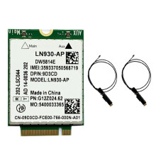 DW5814E for Telit LN930-AP WiFi Card+2XAntenna WWAN FDD-LTE NGFF 4G Module for Laptops Latitude 5285 5580 7480