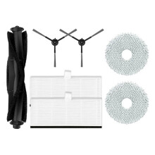 7 PièCes de Rechange pour Aspirateur Robot M9, Brosse LatéRale Principale, Filtre Hepa, Vadrouille, Sac à PoussièRe en Tissu