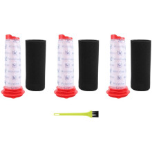 ErsäTtningsfiltersats för Athlet, 3 Main Stick Filter + 3 Foam Athlet-Filter för SladdlöS Dammsugare