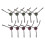 10Pcs for  Deebot OZMO 950 Robot Vacuum Cleaner Side Brush 1