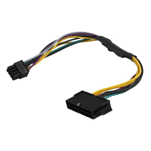 Cabo Adaptador de AlimentaçãO ATX PSU de 24 Pinos para 8 Pinos CompatíVel com  Optiplex 3020 7020 9020 Precision T1700 12 Polegadas (30 Cm)
