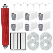 Replacement for Q Revo for P10 Robot Vacuum Cleaner Main Side Brush Mop Cloth Dust Bags Hepa Filters