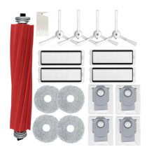 18PCS Replacement Parts for Q Revo / P10 A7400RR Robot Vacuums Main Side Brush Hepa Filter Mop Cloths Dust Bag