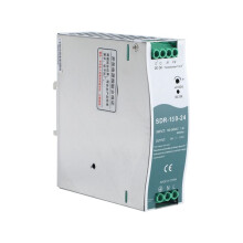 SDR-150-24 Schakelende Voeding 6,5A DIN-Rail Schakelende Voeding met PFC-Functie 150% Piekbelastingsvermogen