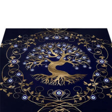 Tarot Card Tablecloth, Fortune Telling Card Mat, Board Game Cloth Mat, Board Game Decoration Tableclot C