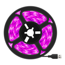 5V 5 Meter Plant Grow Lamp Led Full Spectrum Growth GlöDlampor FröPlanta Blomma Phyto Lamp för Inomhus Hydroponiska VäXter
