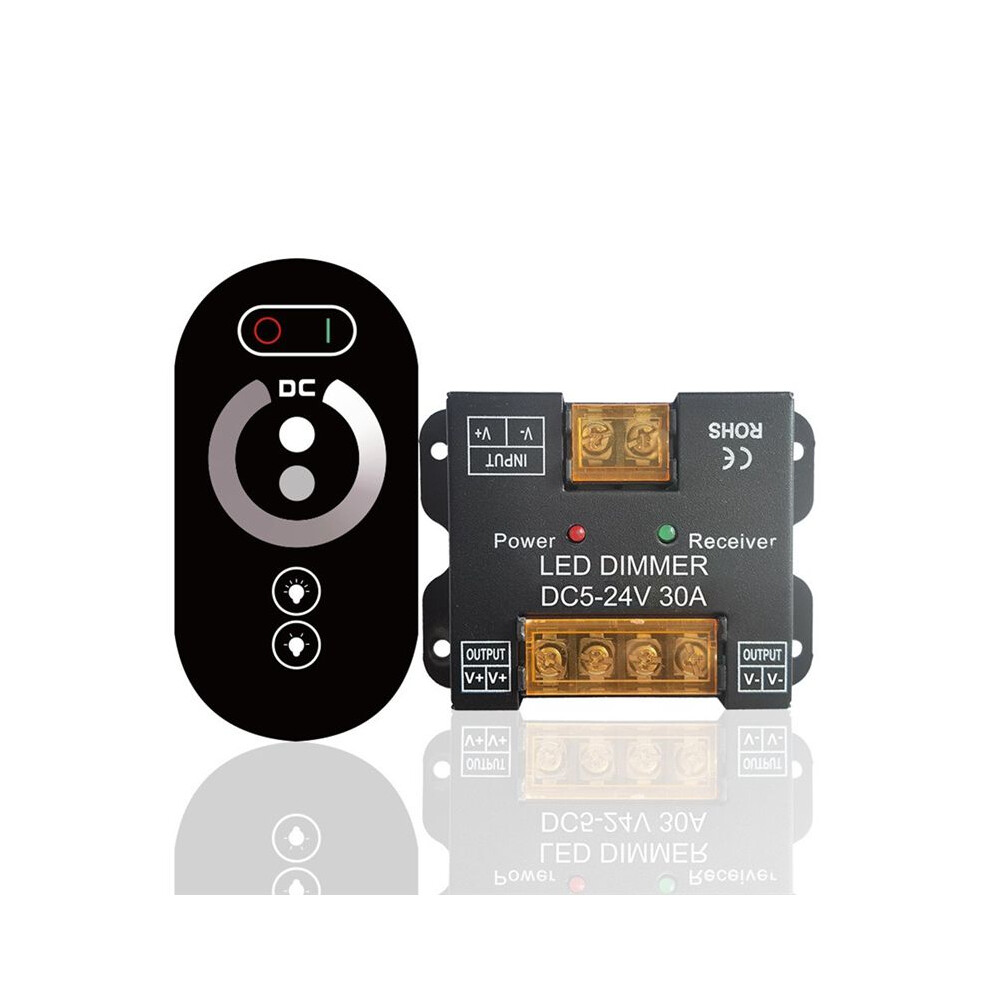 Rf 30A Touch Dc12v Dc24v Single Color Controller Led Dimmer For Led Lights 4712440454577