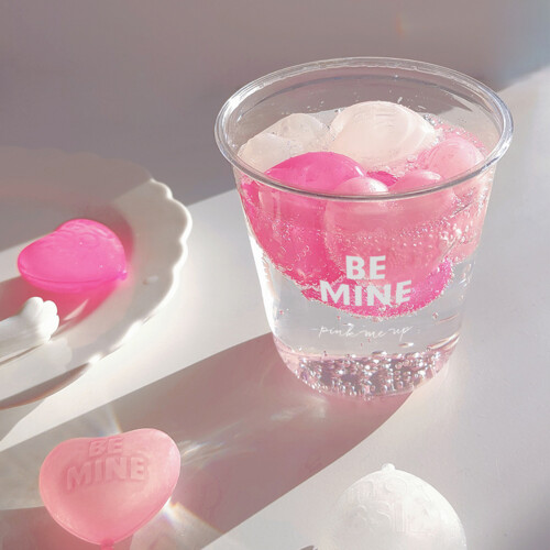 Heart-Shaped Reusable Plastic Ice Cubes15-Pack 2
