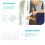 White Plastic Caulking Tubes Refillable 8 Pcs 7