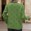 Damprickiga tröjor Långärmad rundhalsad stickad pullover 6