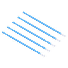 100 Stück Flexible Weiche Eyeliner- und Lippenstift-Applikatoren, ABS, 10 cm