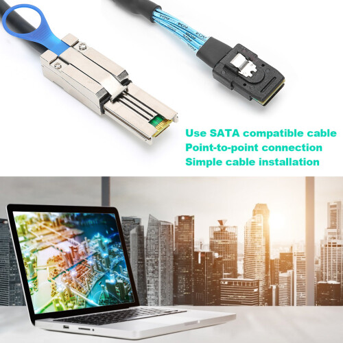 Data Storage Interface Cable, External Mini Sas Hd Cable Offers Fast Data Access In Data Storage Centers With Next Generation Sas Connectors 1