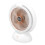 Sammenklappelig LED-bordventilator, ABS, 4 hastigheder, varmt lys 5