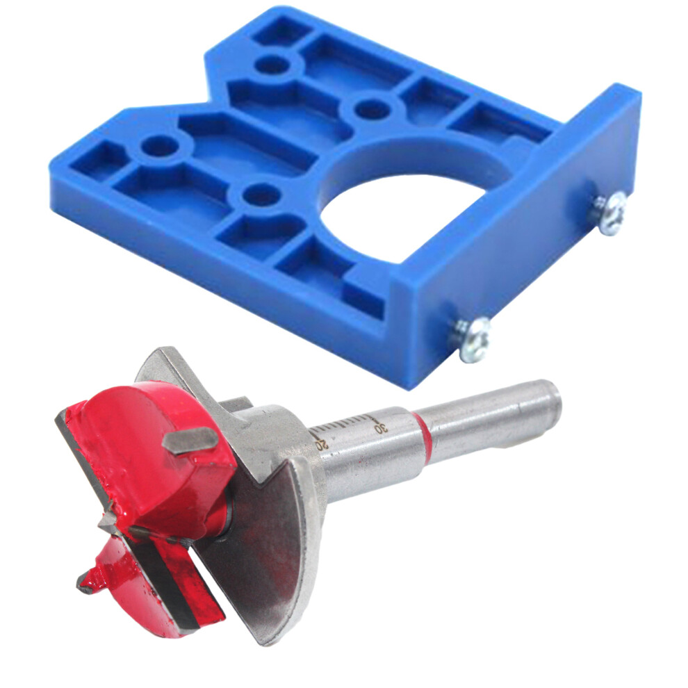 Woodworking Tool For Cabinet Installation35mm Hinge Positioning Jig With Depth Adjustment High Efficiency Hole Opening System 9175034545597