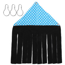 Cage Accessories For Small Animals, Hamster Hideout With Fleece Forest And Soft Hammock Breathable Fabric Cozy Home For Pets Easy To Install
