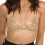 Gold Beach Bra Chain for Women with Crystals 8