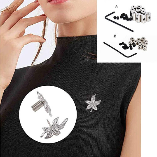 10 Pieces Pin Locks Pin Backs Locking Pin Backs Pin Keepers Locking Clasp Locking Pin Backs Safe Keepers Locking 1